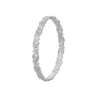 顺庆银楼足银9999青风西语手镯女雕花镂空花纹新中式高级感送女友