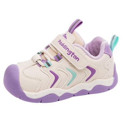 PD875帕丁顿熊童鞋防水保暖休闲机能跑步鞋女童女童儿童运动鞋