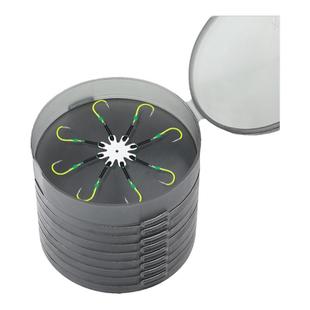 翻板钩盘钩爆炸钩新型海杆抛竿鲢鳙翻版鱼钩防挂底麻风钩配件套装