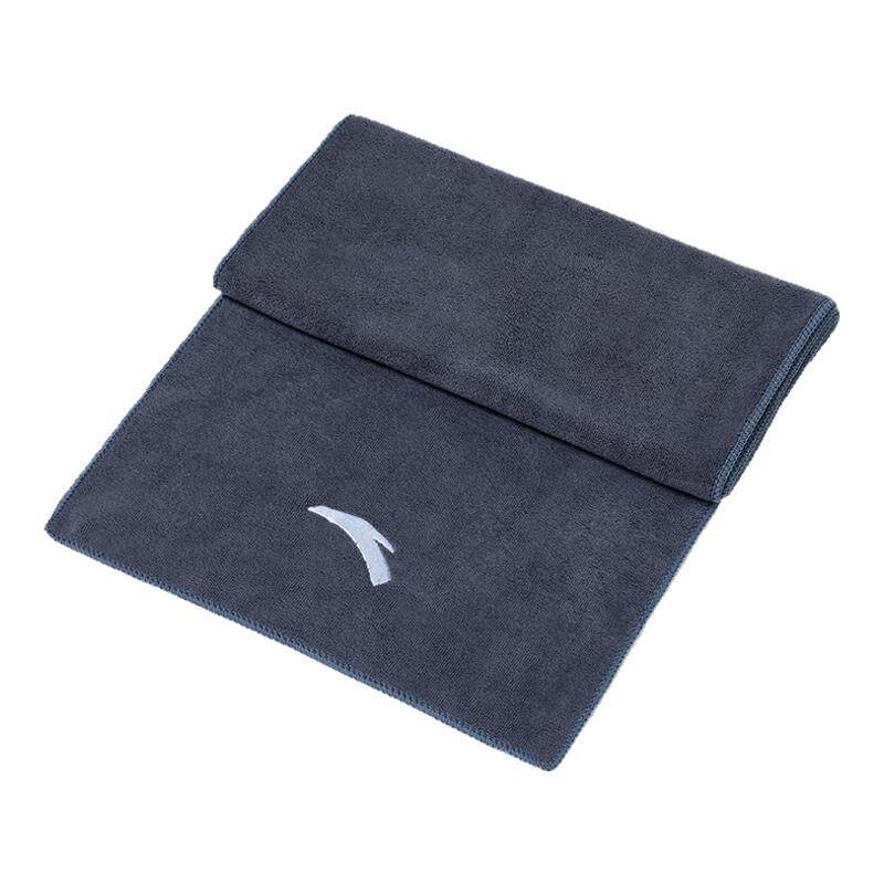 安踏运动毛巾加长加厚吸汗健身房擦汗巾速干男女游泳跑步骑行毛巾