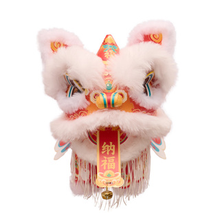 新年春节元宵马年国潮醒狮灯笼手工diy儿童制作材料狮子花灯2026