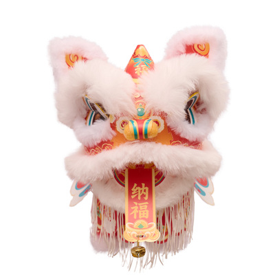 新年马年国潮醒狮灯笼手工花灯