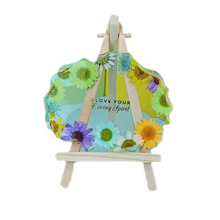 滴胶模具干花杯垫diy材料包ab胶水晶手工押花钥匙扣硅胶磨具套装