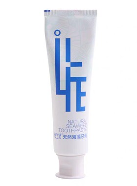 绿叶爱生活薄荷冰爽天然海藻牙膏