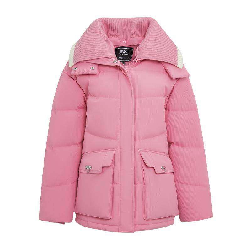 短款羽绒服雪中飞时尚休闲