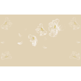 宋氏美学卧室床头壁纸画素色墙布客厅电视背景墙壁布淡雅花朵墙纸