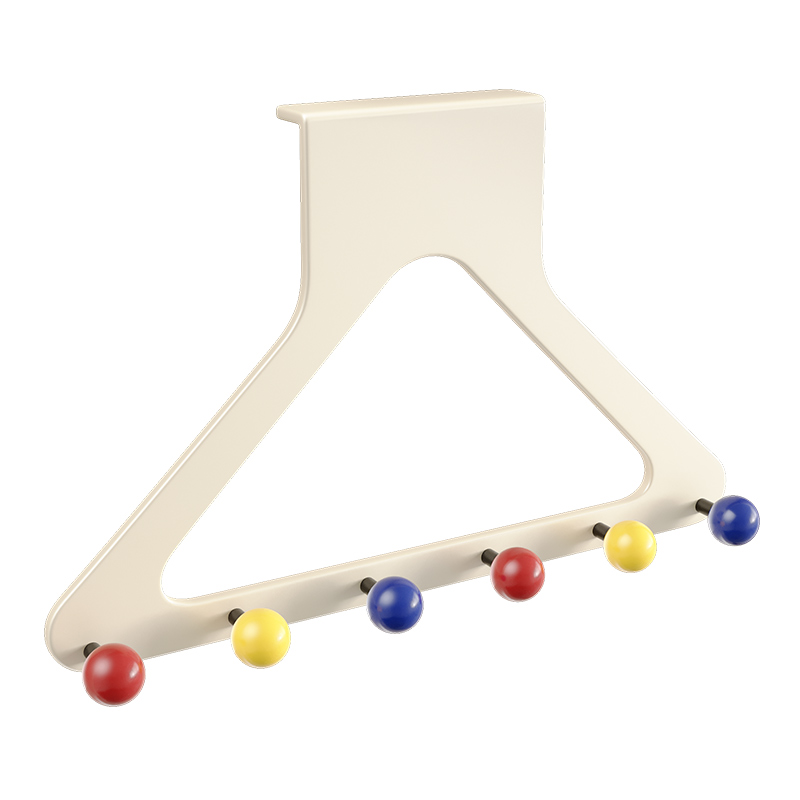 挂门后置物架挂钩多巴胺挂门上收纳架免打孔门后挂衣架宿舍挂衣服