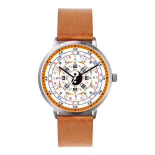 五行天干地支周易太极阴阳鱼进口机芯防水八卦手表