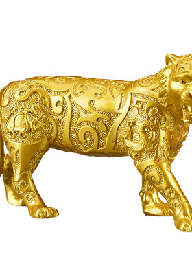 古风虎年吉祥生肖摆件