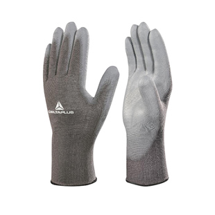 代尔塔手套PU涂层精细操作201705耐磨防滑工厂电子组装灵巧透气