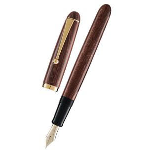 日本PILOT百乐枫木钢笔14K金尖10号尖木杆商务送礼高档金笔签字