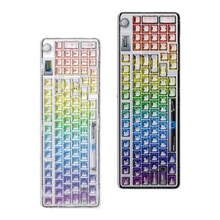 狼蛛NB98机械键盘游戏电竞专用无线三模2.4G透明客制化办公键盘