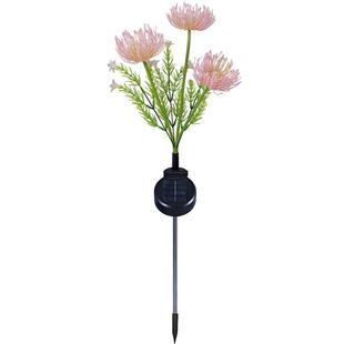 太阳能蒲公英灯户外庭院别墅花园景观装饰灯防水地插彼岸花草坪灯