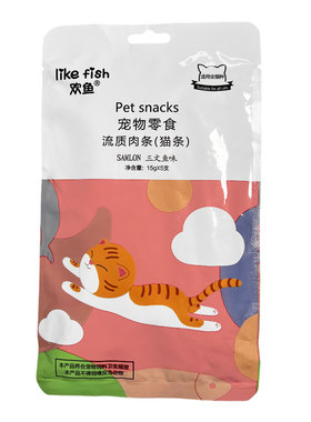 欢鱼猫条小猫零食鲜肉易吸收