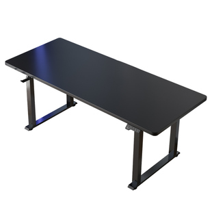 乘胜双电机四立柱电竞桌电动升降桌实木电脑桌主播家用智能书桌