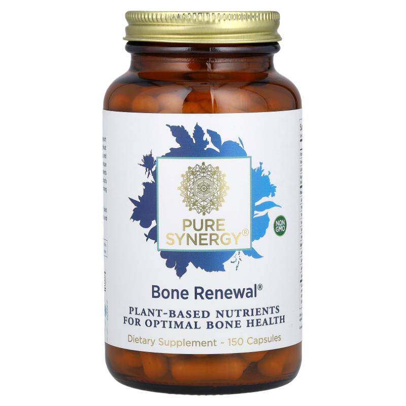 Pure Synergy强骨补充钙质胶囊骨骼健康恢复营养品维骨力维生素D3