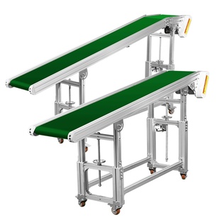 流水线输送带传送带小型输送机皮带注塑机接驳台食品级爬坡传送机