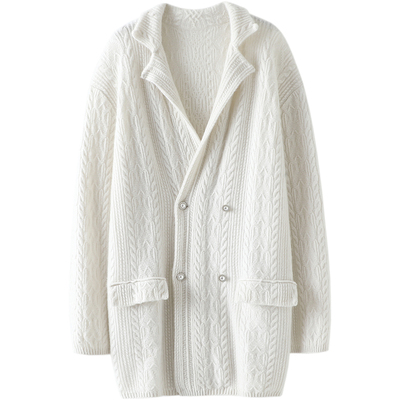 启超高端100%纯山羊绒衫