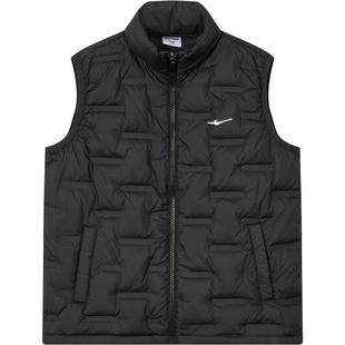 鸿星尔克童装儿童羽绒服立领秋冬季短款羽绒马甲男童轻薄保暖外套