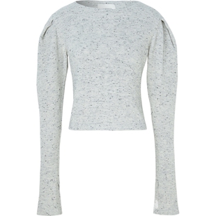 【折扣】Assignments ASGN 秋冬女褶饰针织上衣