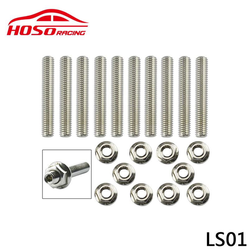 直供不锈钢排气歧管螺栓套件适用本田 B/C/D/F/H/K系列