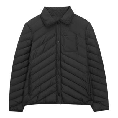 GOLDEN BARRY金和百瑞2024年冬季通勤保暖显瘦羽绒服外套130011