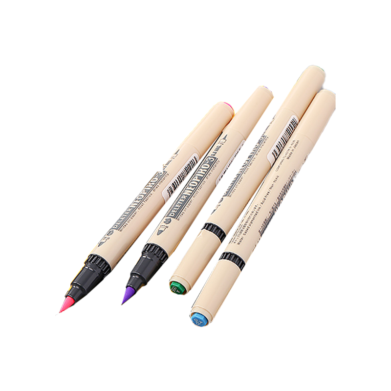 DELETER 灵猫NEOPIKO-3 布料彩绘笔 基本色 烟熏色 荧光色套装