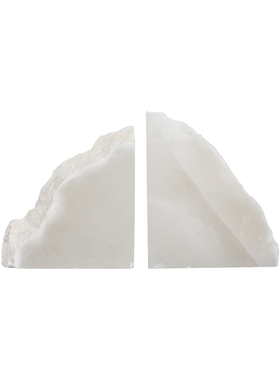 中古风云石大理石书挡艺术摆件