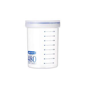 日本asvel 汤杯食品级pp材质保鲜盒冻汤分装盒食物收纳抗菌密封罐