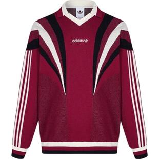 滔搏adidas阿迪达斯三叶草男子毛衣套头衫KW2019