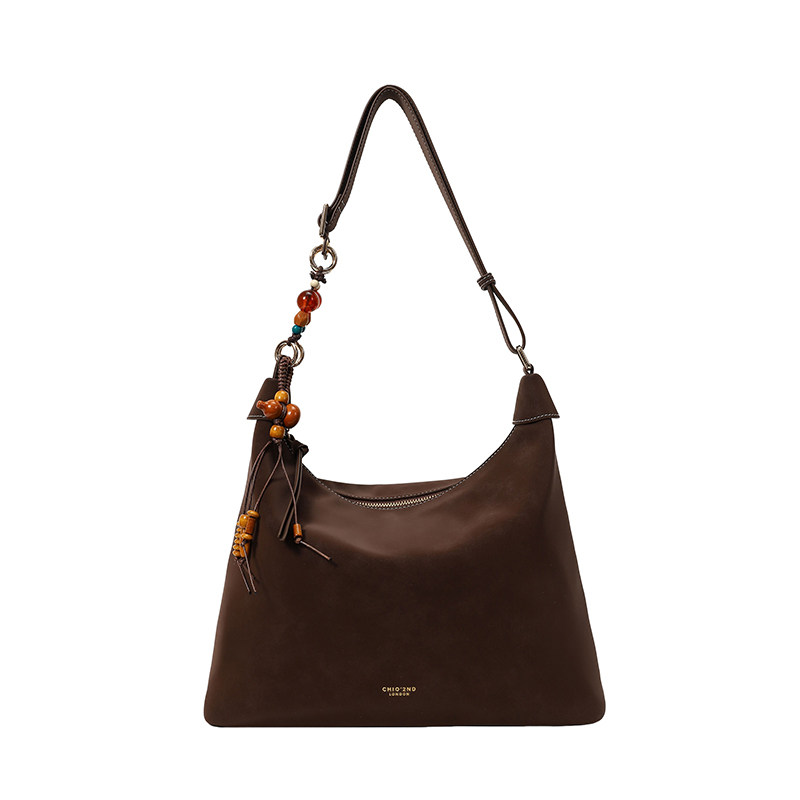 南风Chio2nd 绒雾花园托特包包女2025新款秋冬大气慵懒单肩斜挎包