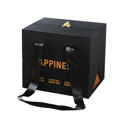 对开高档礼盒玫瑰花巧克力花盒