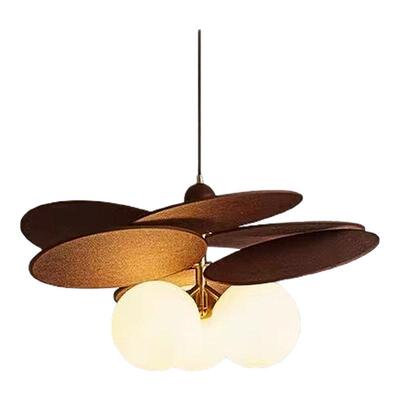 至御法式中古风餐厅吊灯客厅复古藤编卧室吊线灯设计餐厅灯D5497