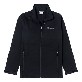 哥伦比亚软壳外套男装冬季新款户外休闲夹克立领开衫运动服WE6044