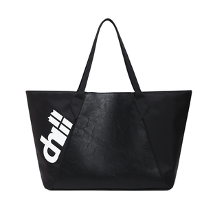 ChillHigh B1菜篮子皮革拼接松弛氛围感单肩通勤百搭大容量托特包