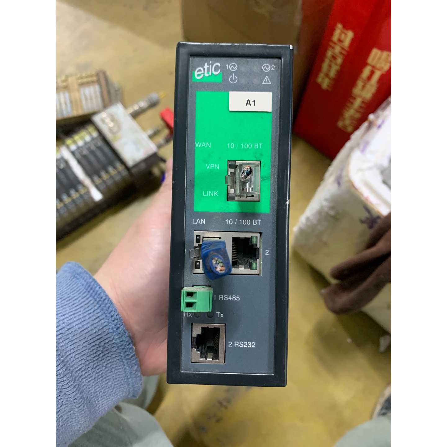 议价拆机etic网络交换机RASE1220一台维修图片