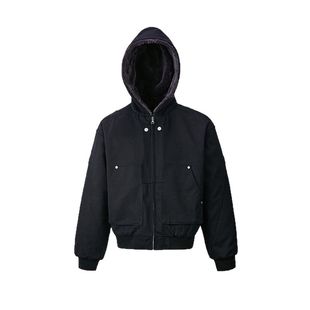 冬季cleanfit座山雕棉服男款帆布高级感加绒毛领连帽夹克外套加厚