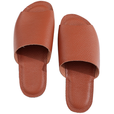 高端超软牛筋底全牛皮凉拖鞋