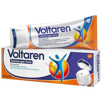 VOLTAREN风湿关节止痛膏官方德国扶他林正品药膏软膏进口膏药原装