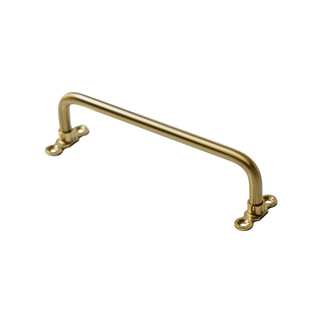 轴年rolling time复古黄铜毛巾杆 北欧厨房具挂杆浴室五金挂件架