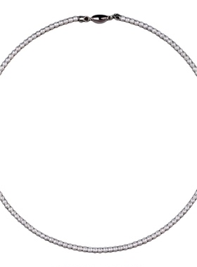 S家正品2MM3MM极细磁吸珍珠项链