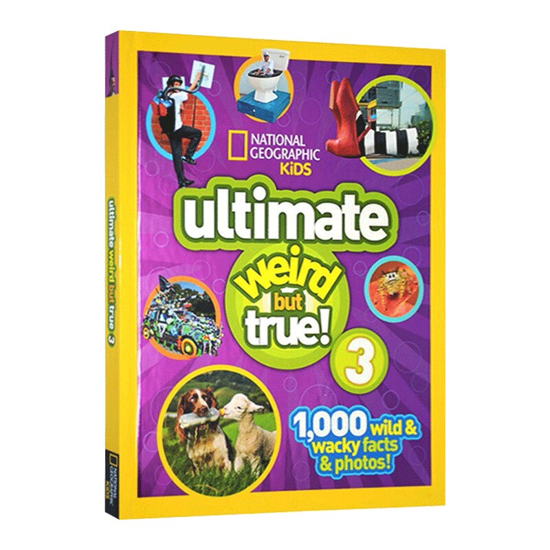 精装 英文原版 National Geographic Kids Ultimate Weird but True 3 国家地理儿童版 真的好奇怪 精华本3 英文版 进口原版书籍