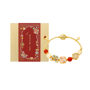 故宫淘宝｜珍宝蝴蝶手链珍珠手串博物馆文创首饰新婚生日礼物女生
