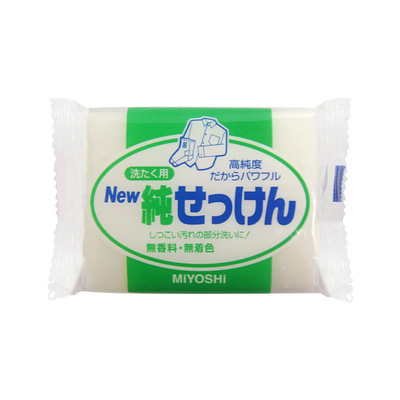 miyoshi三芳强效无荧光剂洗衣皂