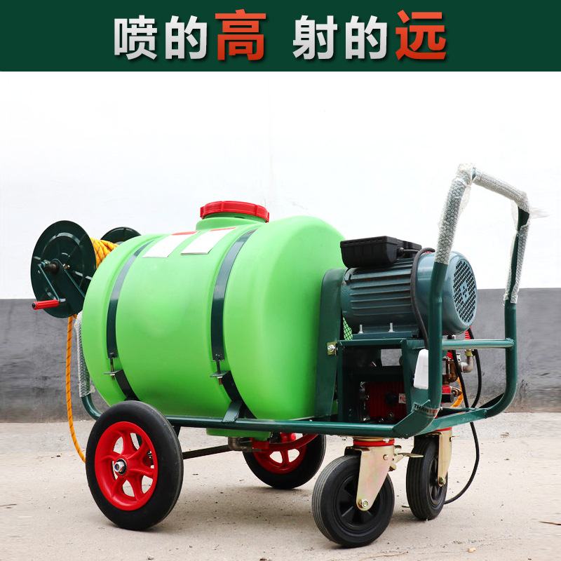 诚企220v2.2KW 160L手推式高压喷雾机3WBD-160L