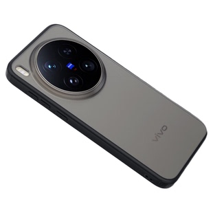 蓝猩BLUEO适用VivoX300Pro护甲手机壳vivoX300高端保护套x300pro全包防摔新款磨砂黑透明创意简约个性超薄软