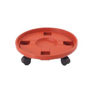 加厚移动花盆托树脂托盘接水盘底盘加强家用带轮塑料底托防晒底座