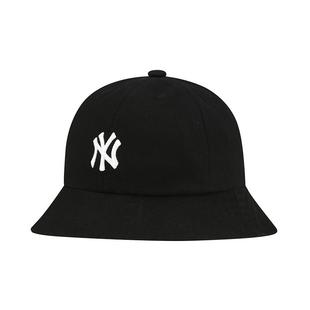 韩国mlb正品2019夏季新款纯色洋基队NY渔夫帽道奇队LA盆帽ins风
