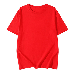 本命年拜年衣服2026新款红色全新设计拜年印花红包拿来短袖T恤衫