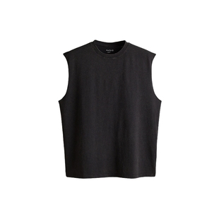 HM男士上衣冬季宽松运动背心1245138